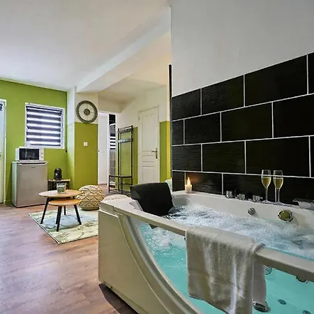 Jacuzzi Balneo Prive, Jardin Cosy, Fibre Rapide Appartement