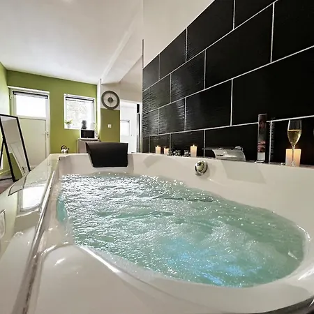Appartement Jacuzzi Balneo Prive, Jardin Cosy, Fibre Rapide Roubaix